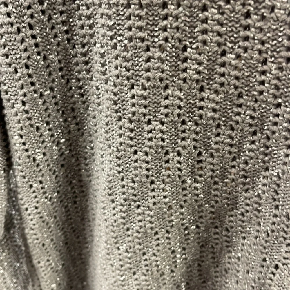 Gymboree Girl’s Silver Glitter Button Down Cardigan NWT Size XL (14)